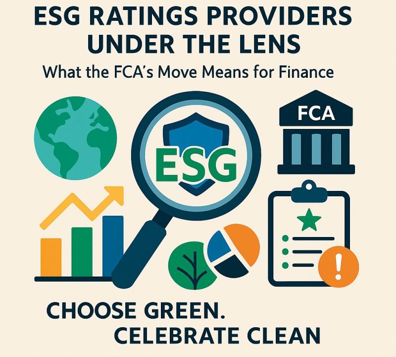 La FCA del Reino Unido Trabaja para Restaurar la Confianza en las Calificaciones ESG