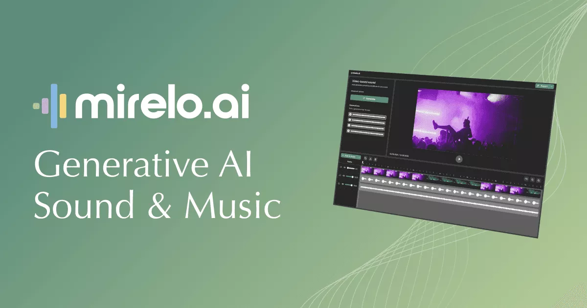 Mirelo revoluciona la creación de videos AI con efectos de sonido