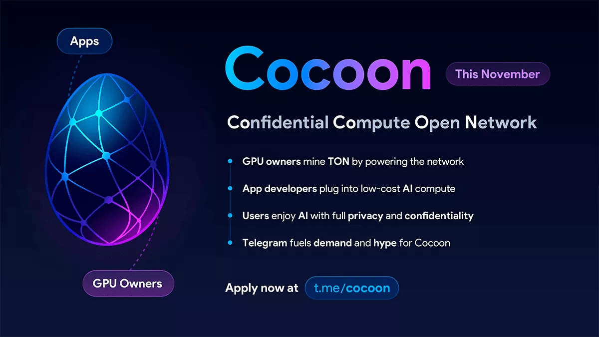 IA Descentralizada: Cocoon de Telegram Transforma el Uso de GPUs