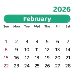 Descubre el Calendario Completo de Febrero 2026