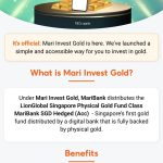 MariBank presenta su fondo de Oro físico por solo S$1 en Singapur