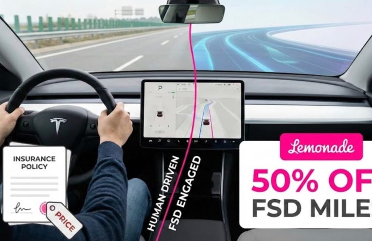 Seguro Autónomo de Lemonade para Conducir con Tesla