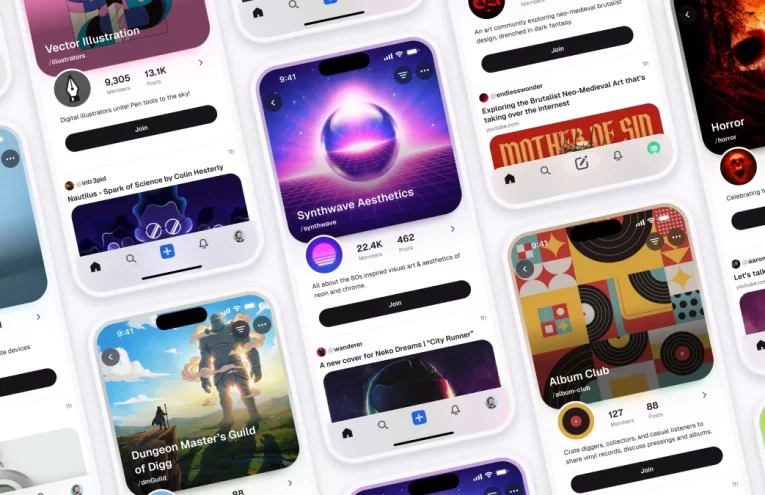 Digg relanza su plataforma como nuevo rival de Reddit