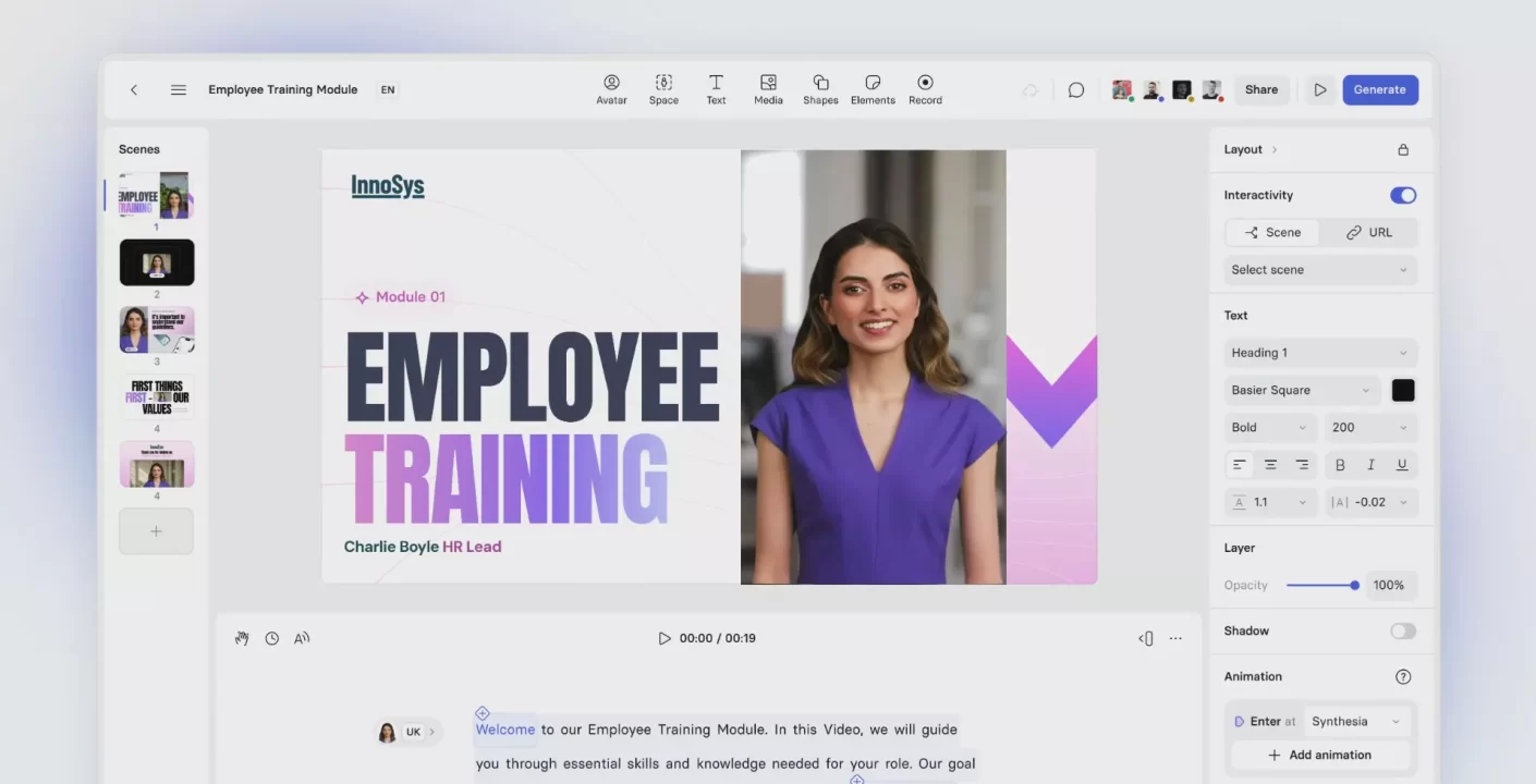 ¡Synthesia alcanza los $4 mil millones gracias a su innovador enfoque en videos AI!