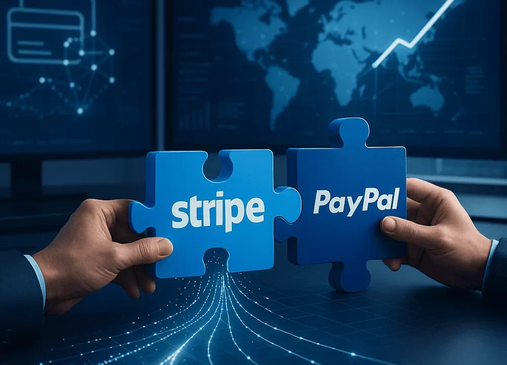 Stripe planea la posible adquisición de PayPal en el mercado de pagos digitales