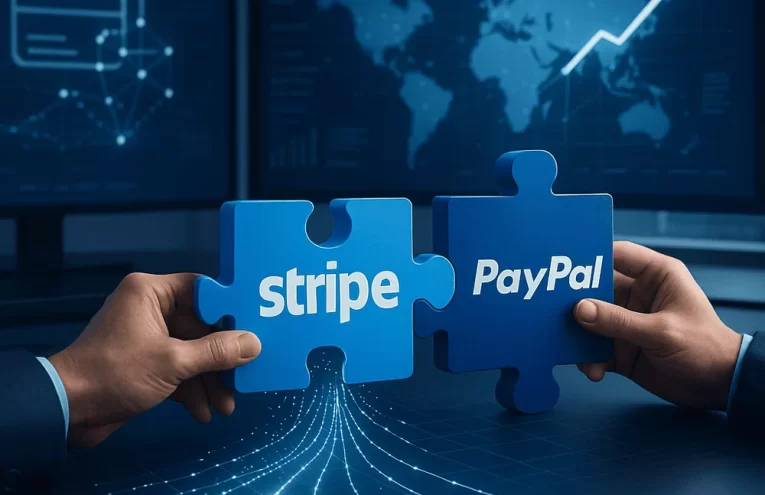 Stripe planea la posible adquisición de PayPal en el mercado de pagos digitales