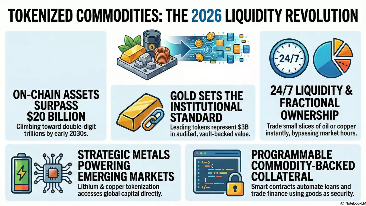 El oro tokenizado: revolución digital en el mercado de commodities
