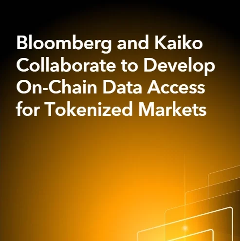 Bloomberg y Kaiko Revolucionan la Tokenización Financiera
