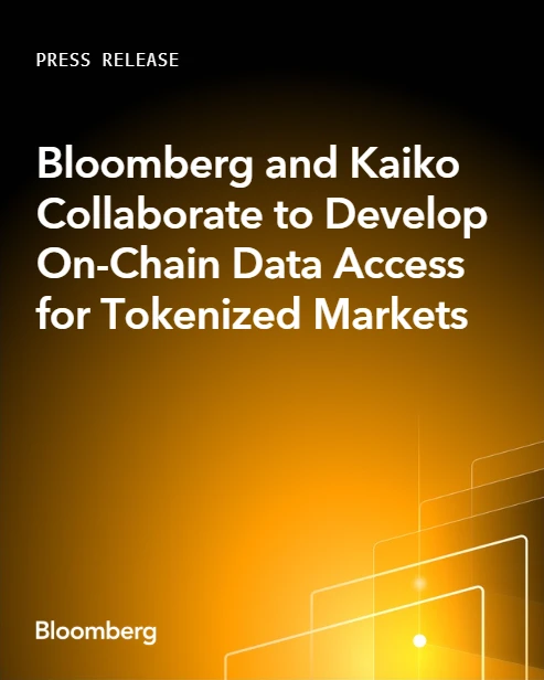 Bloomberg y Kaiko Revolucionan la Tokenización Financiera
